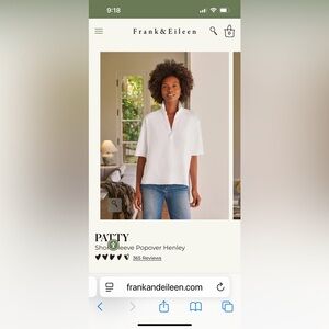 Frank & Eileen White Popover Henley